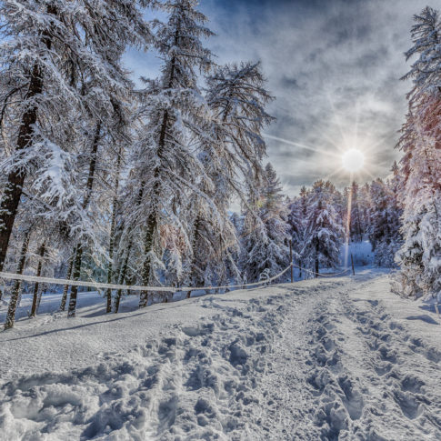 Snowscape, snow, neige, Alpes, Risoul, Landscape, Paysage, Frédéric Bonnaud, FredB Art, Photo, Photographer, France
