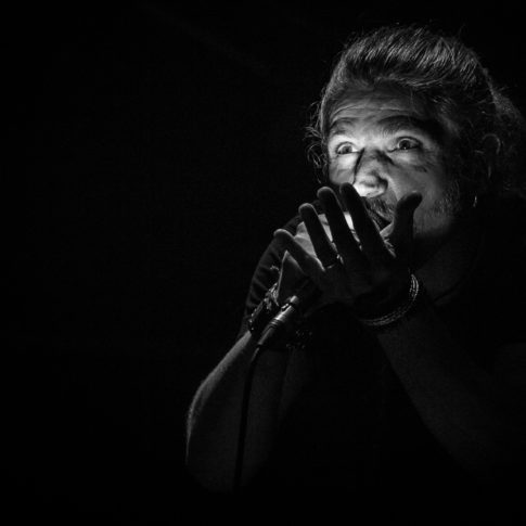 lazuli, Black and white, Noir et blanc, Frédéric Bonnaud, FredB Art, Singer, man, Photo, Photographer, Live, Concert, Jasrod, Metal, Marseille, France