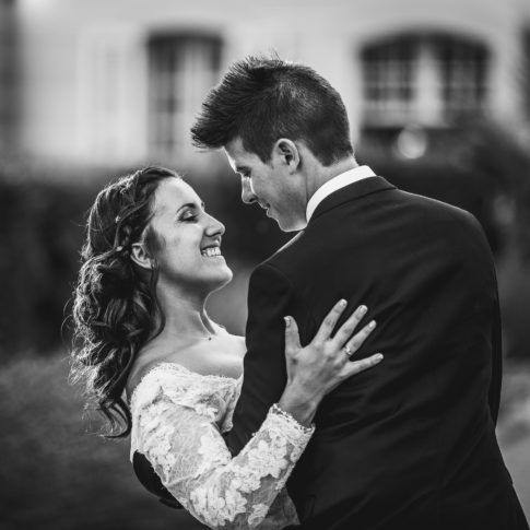 Couple, Smile, Sourire, Happy, Noir et Blanc, Black and white, Monochrome, Mariage, Wedding, Frédéric Bonnaud, FredB Art, Photo, Photographer, Art, Marseille, France