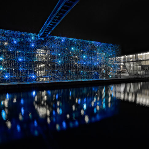 Mucem, Architecture, Ville, Me, Marseille, City, Cityscape, Nuit, Nightscape, Motion, Pose Longue, Landscape, Paysage, Frédéric Bonnaud, FredB Art, Photo, Photographer, France